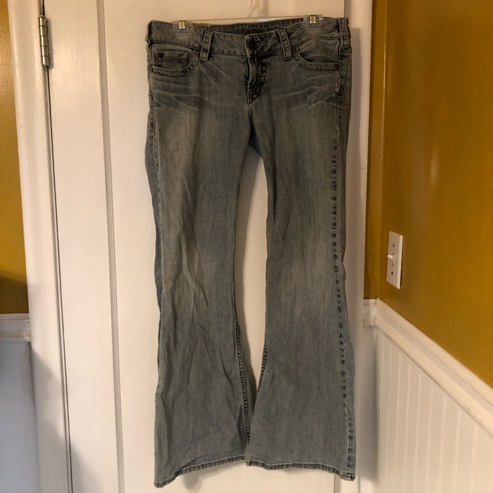 VGUC Silver Jeans